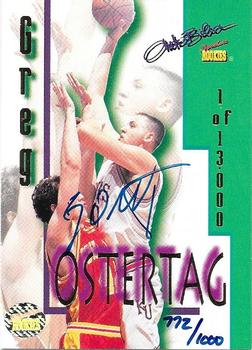 1995 Signature Rookies Autobilia - Autographs #28 Greg Ostertag Front