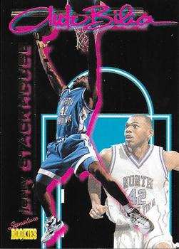 1995 Signature Rookies Autobilia - Jerry Stackhouse #S1 Jerry Stackhouse Front
