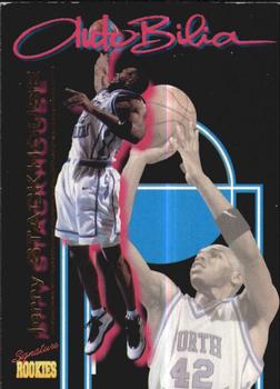 1995 Signature Rookies Autobilia - Jerry Stackhouse #S5 Jerry Stackhouse Front