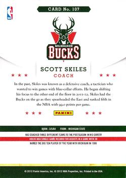 2012-13 Hoops #107 Scott Skiles Back