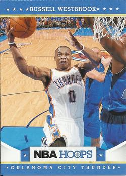 2012-13 Hoops #136 Russell Westbrook Front
