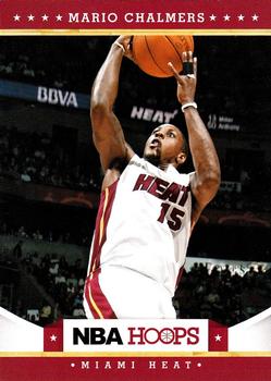 2012-13 Hoops #159 Mario Chalmers Front