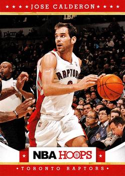 2012-13 Hoops #33 Jose Calderon Front