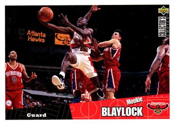 1996-97 Collector's Choice French #1 Mookie Blaylock  Front