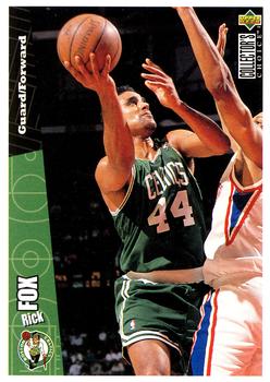 1996-97 Collector's Choice French #9 Rick Fox  Front