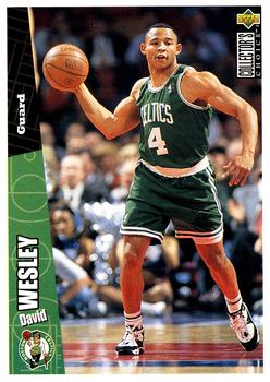 1996-97 Collector's Choice French #11 David Wesley  Front