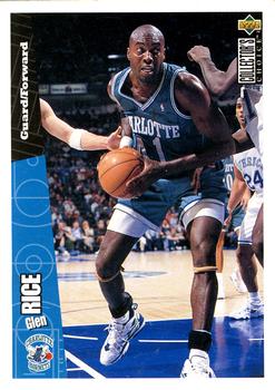 1996-97 Collector's Choice French #13 Glen Rice  Front