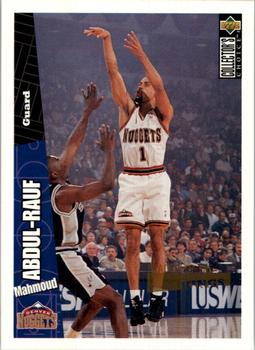 1996-97 Collector's Choice French #45 Mahmoud Abdul-Rauf  Front