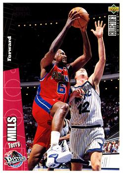 1996-97 Collector's Choice French #50 Terry Mills  Front