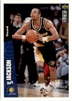 1996-97 Collector's Choice French #66 Mark Jackson  Front