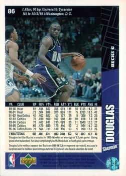 1996-97 Collector's Choice French #86 Sherman Douglas  Back