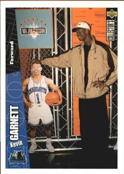 1996-97 Collector's Choice French #89 Kevin Garnett  Front