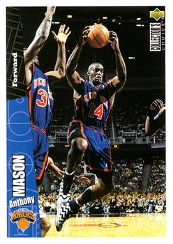 1996-97 Collector's Choice French #102 Anthony Mason  Front
