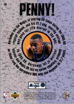 1996-97 Collector's Choice French #115 Anfernee Hardaway  Back