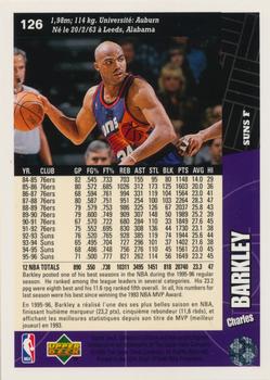 1996-97 Collector's Choice French #126 Charles Barkley  Back