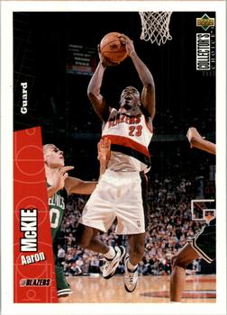 1996-97 Collector's Choice French #130 Aaron McKie  Front