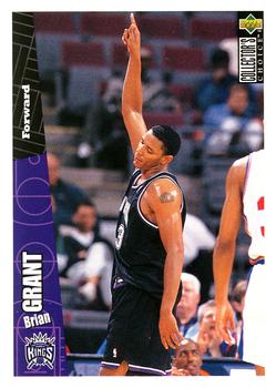 1996-97 Collector's Choice French #134 Brian Grant  Front