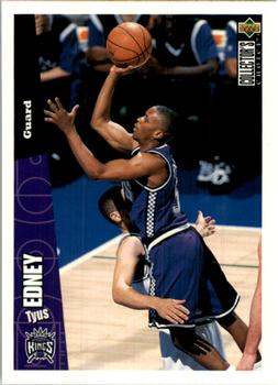 1996-97 Collector's Choice French #136 Tyus Edney  Front