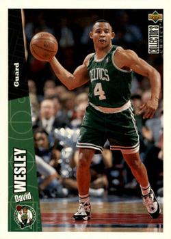 1996-97 Collector's Choice German #11 David Wesley  Front