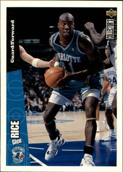 1996-97 Collector's Choice German #13 Glen Rice  Front