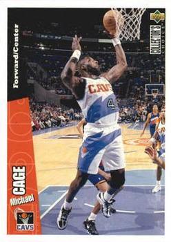 1996-97 Collector's Choice German #33 Michael Cage  Front