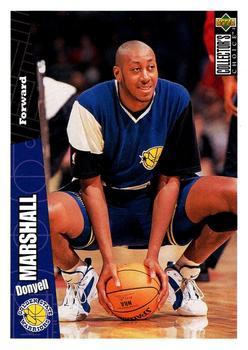 1996-97 Collector's Choice German #57 Donyell Marshall  Front