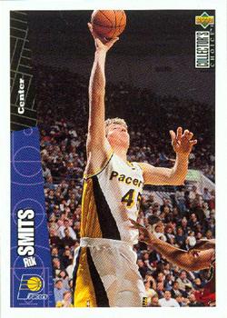 1996-97 Collector's Choice German #63 Rik Smits  Front