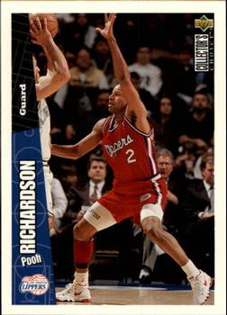 1996-97 Collector's Choice German #73 Pooh Richardson  Front