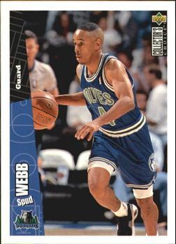 1996-97 Collector's Choice German #94 Spud Webb  Front