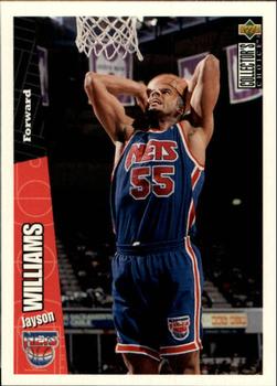 1996-97 Collector's Choice German #99 Jayson Williams  Front