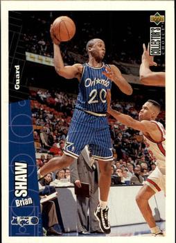 1996-97 Collector's Choice German #109 Brian Shaw  Front