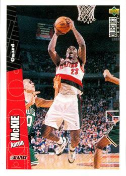 1996-97 Collector's Choice German #130 Aaron McKie  Front