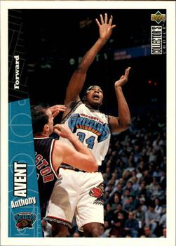 1996-97 Collector's Choice German #160 Anthony Avent  Front