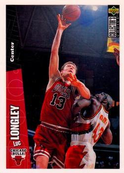 1996-97 Collector's Choice Italian #24 Luc Longley  Front