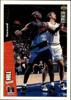 1996-97 Collector's Choice Italian #32 Tyrone Hill  Front