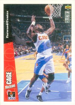 1996-97 Collector's Choice Italian #33 Michael Cage  Front