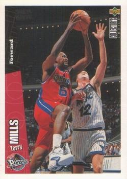 1996-97 Collector's Choice Italian #50 Terry Mills  Front