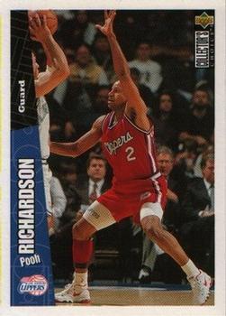 1996-97 Collector's Choice Italian #73 Pooh Richardson  Front