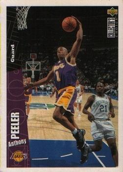 1996-97 Collector's Choice Italian #76 Anthony Peeler  Front