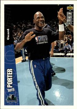 1996-97 Collector's Choice Italian #91 Terry Porter  Front