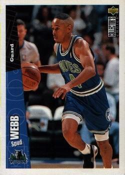 1996-97 Collector's Choice Italian #94 Spud Webb  Front