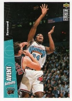 1996-97 Collector's Choice Italian #160 Anthony Avent  Front