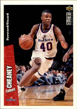 1996-97 Collector's Choice Italian #162 Calbert Cheaney  Front