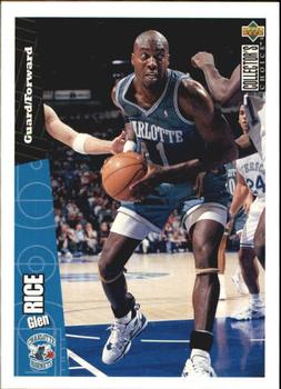 1996-97 Collector's Choice Spanish #13 Glen Rice  Front