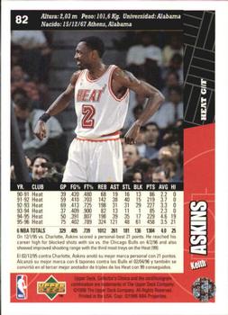 1996-97 Collector's Choice Spanish #82 Keith Askins  Back