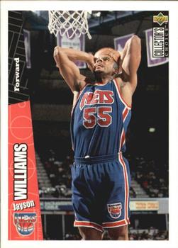 1996-97 Collector's Choice Spanish #99 Jayson Williams  Front