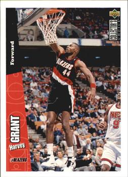 1996-97 Collector's Choice Spanish #128 Harvey Grant  Front