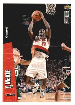 1996-97 Collector's Choice Spanish #130 Aaron McKie  Front