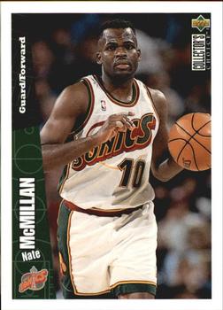 1996-97 Collector's Choice Spanish #143 Nate McMillan  Front