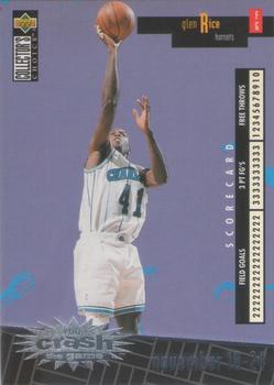 1996-97 Collector's Choice French - You Crash the Game Scoring #C3 Glen Rice  Front